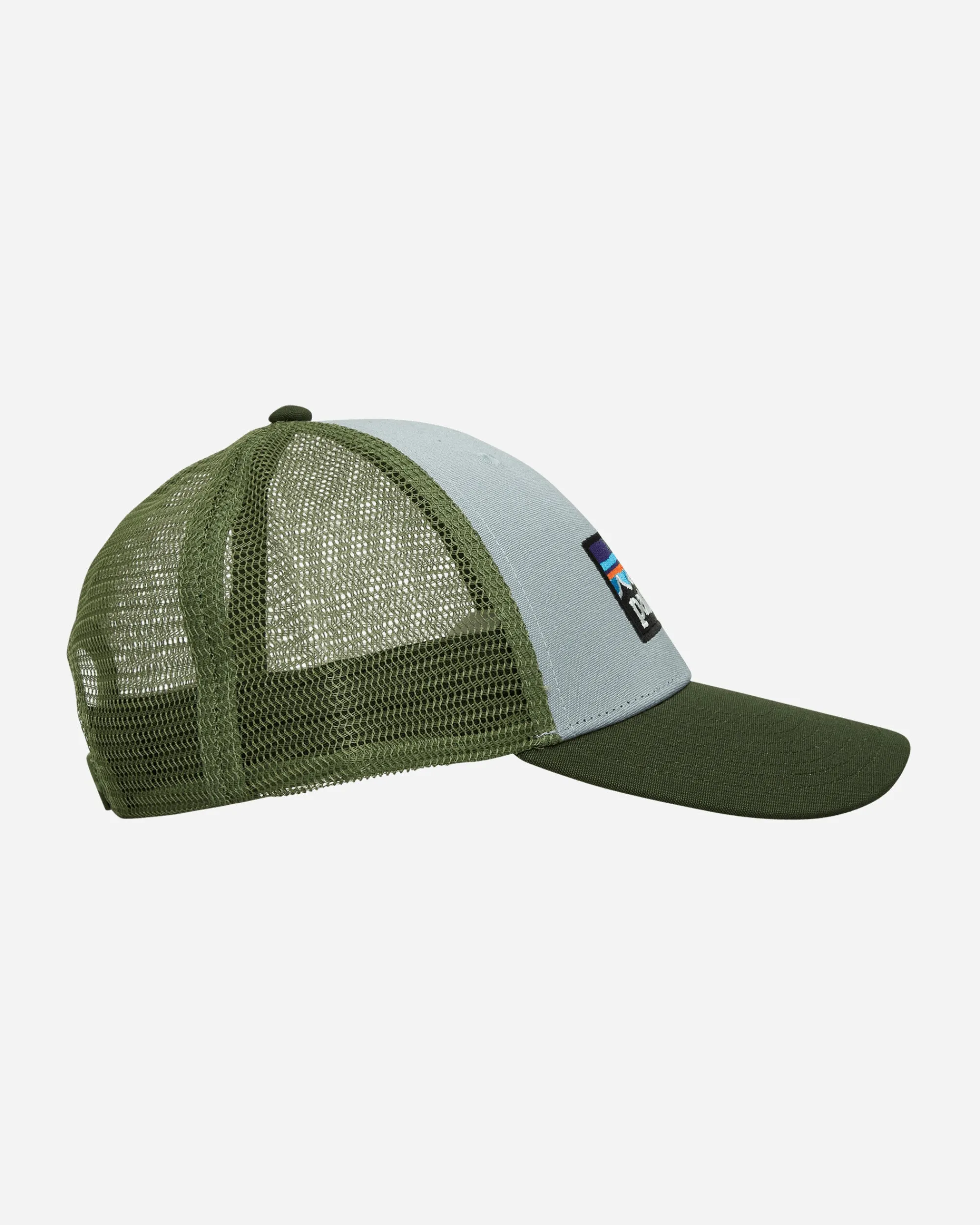 Patagonia Hats|Hats^P-6 Logo Lopro Trucker Hat Thermal Blue / Green