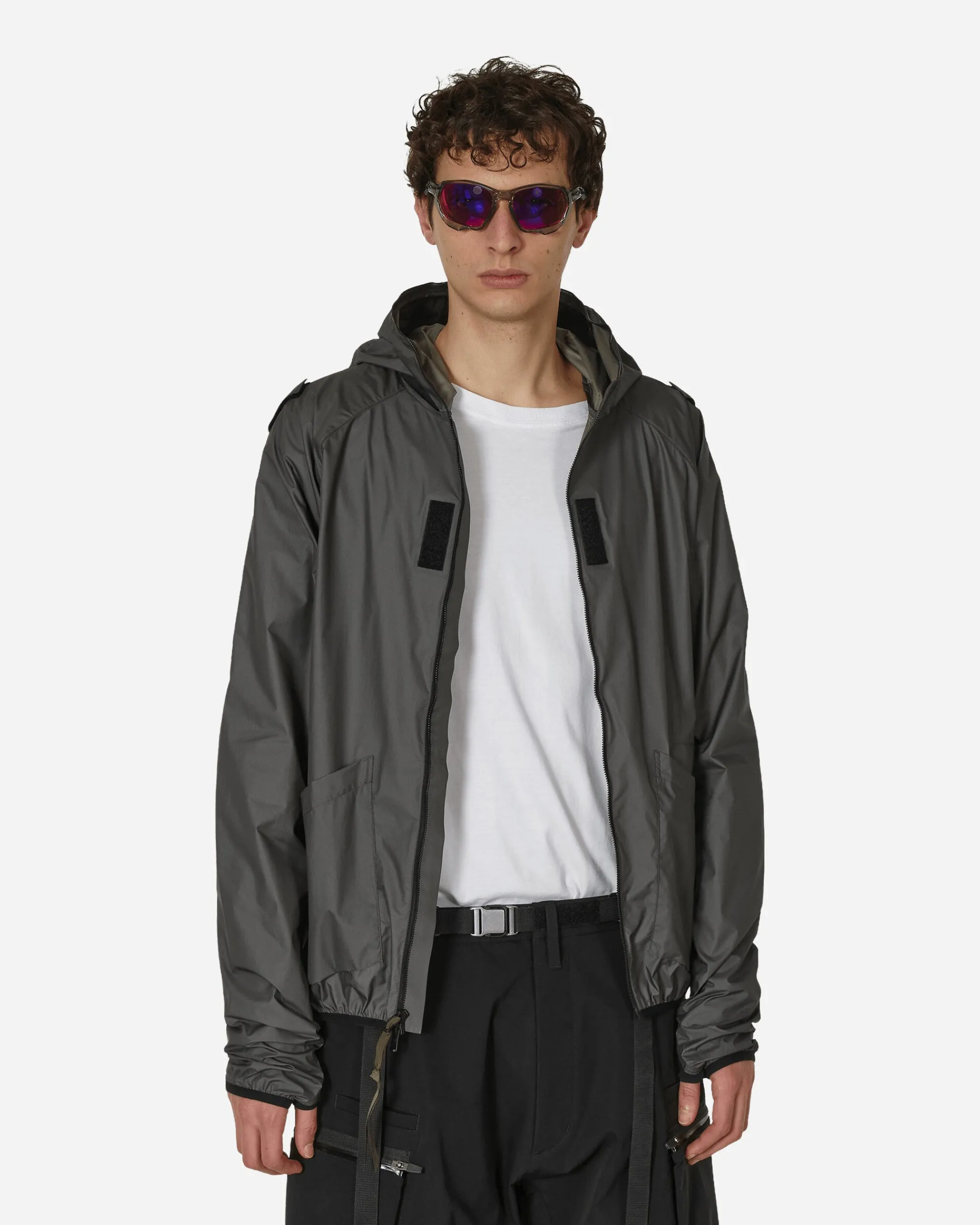 Acronym Coats And Jackets^Packable Windstopper Active Shell Jacket Gray