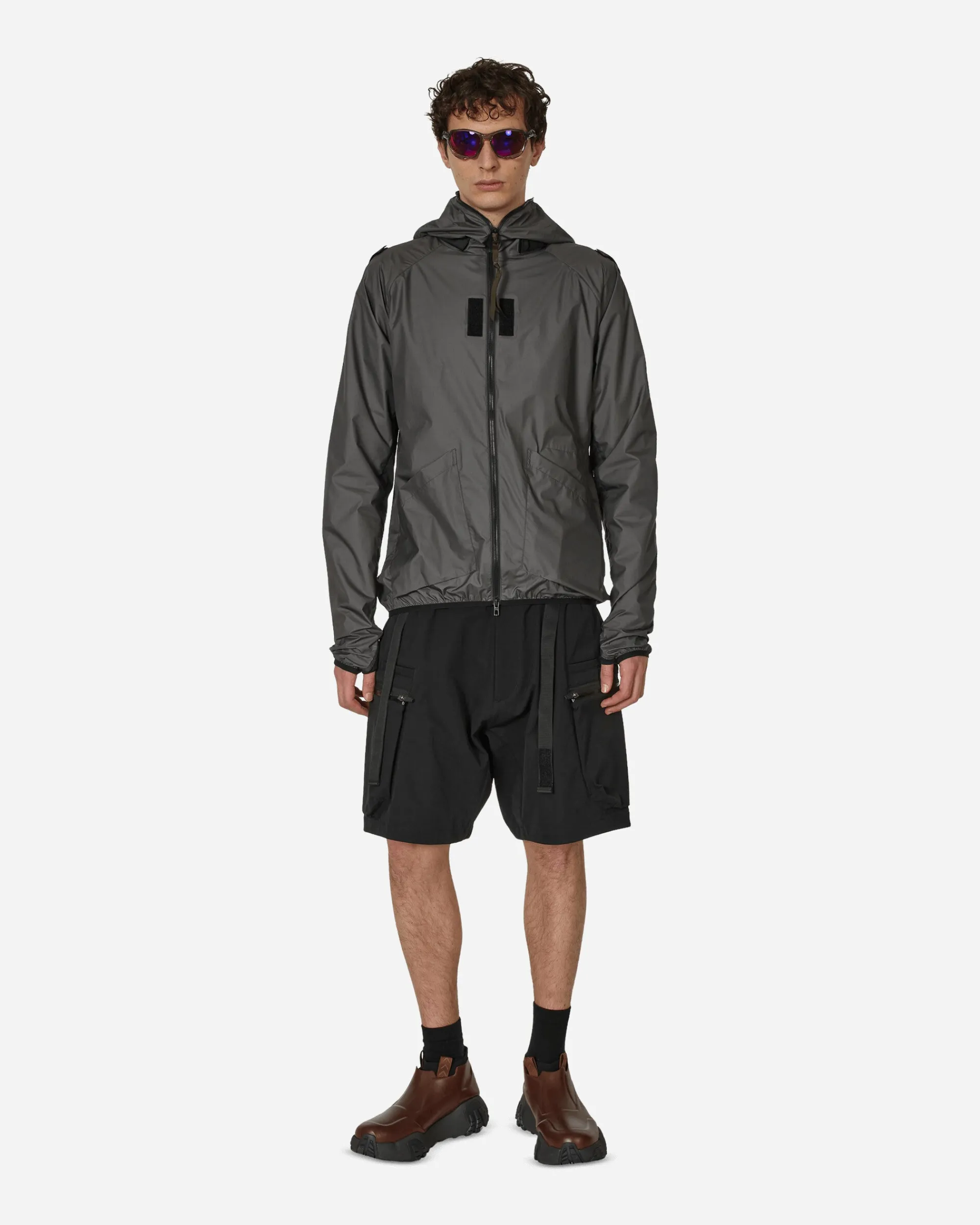Acronym Coats And Jackets^Packable Windstopper Active Shell Jacket Gray