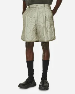 Dries Van Noten Shorts^Padded Shorts Sand