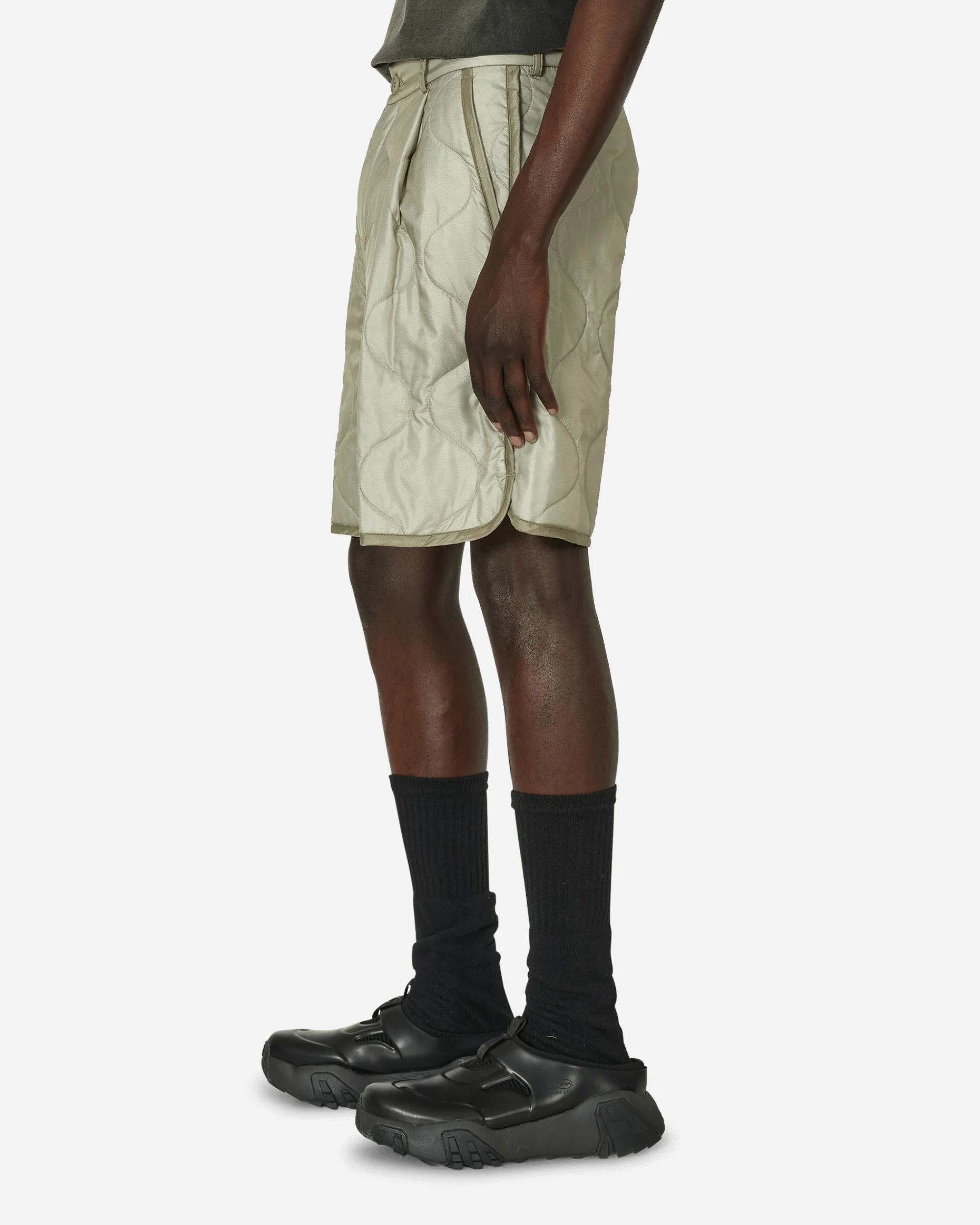 Dries Van Noten Shorts^Padded Shorts Sand