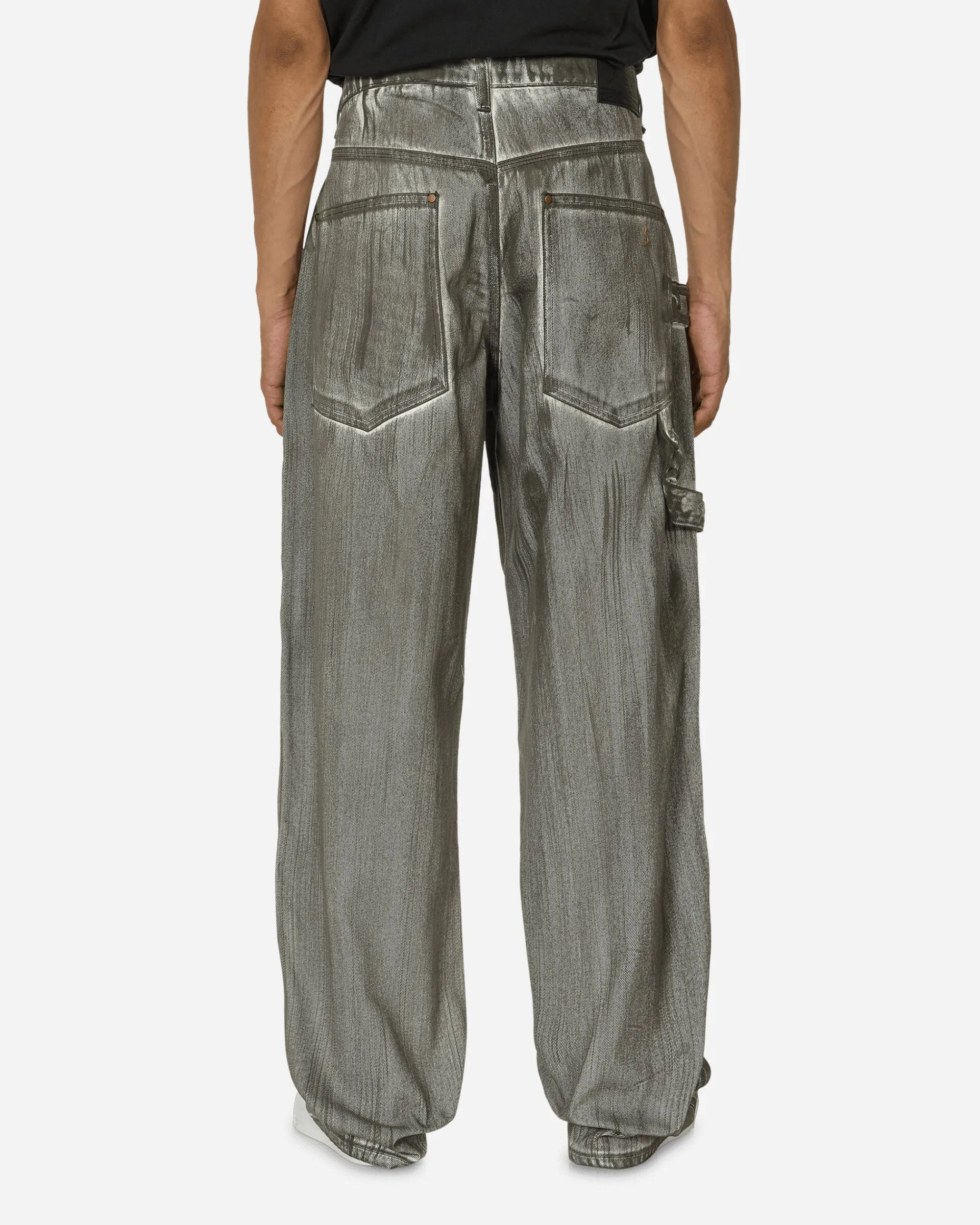 Stingwater Pants^Painted Chain Jeans Black