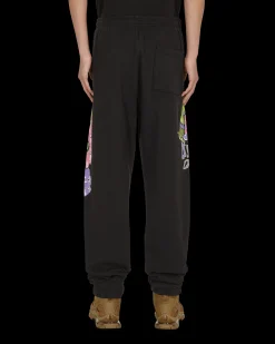 Brain Dead Pants^Paintman Sweatpants Black