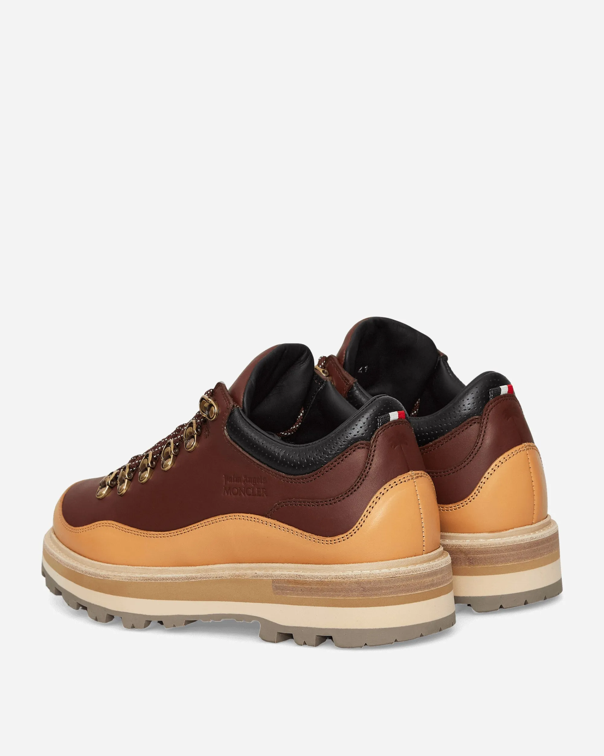 Moncler Genius Classic Shoes^Palm Angels Peka 305 Derby Shoes Brown