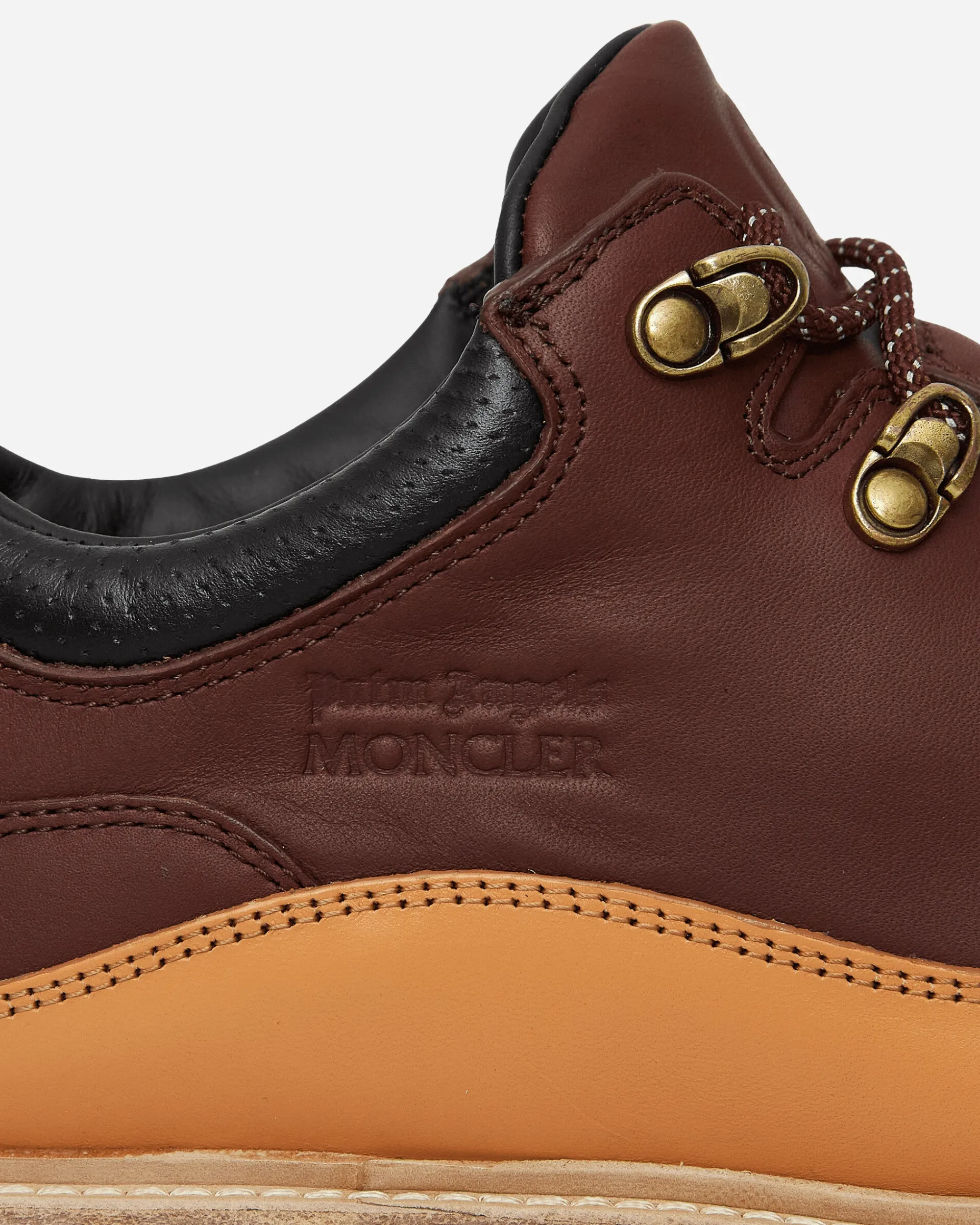 Moncler Genius Classic Shoes^Palm Angels Peka 305 Derby Shoes Brown