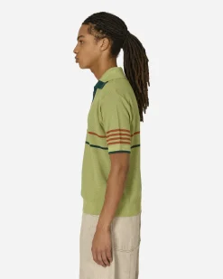 Bode T-Shirts^Palmer Polo Shirt Mint
