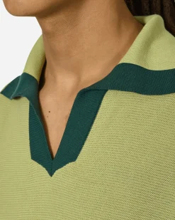 Bode T-Shirts^Palmer Polo Shirt Mint