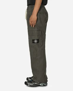 Stone Island Pants^Panama Recycled Oxide Plating Cargo Pants Lead Grey