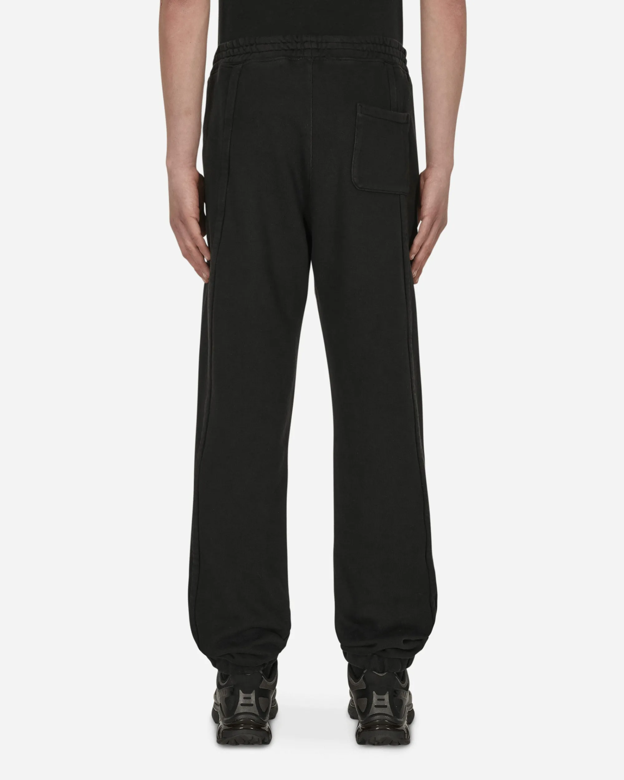 Slam Jam Pants^Panel Basic Sweatpants Black
