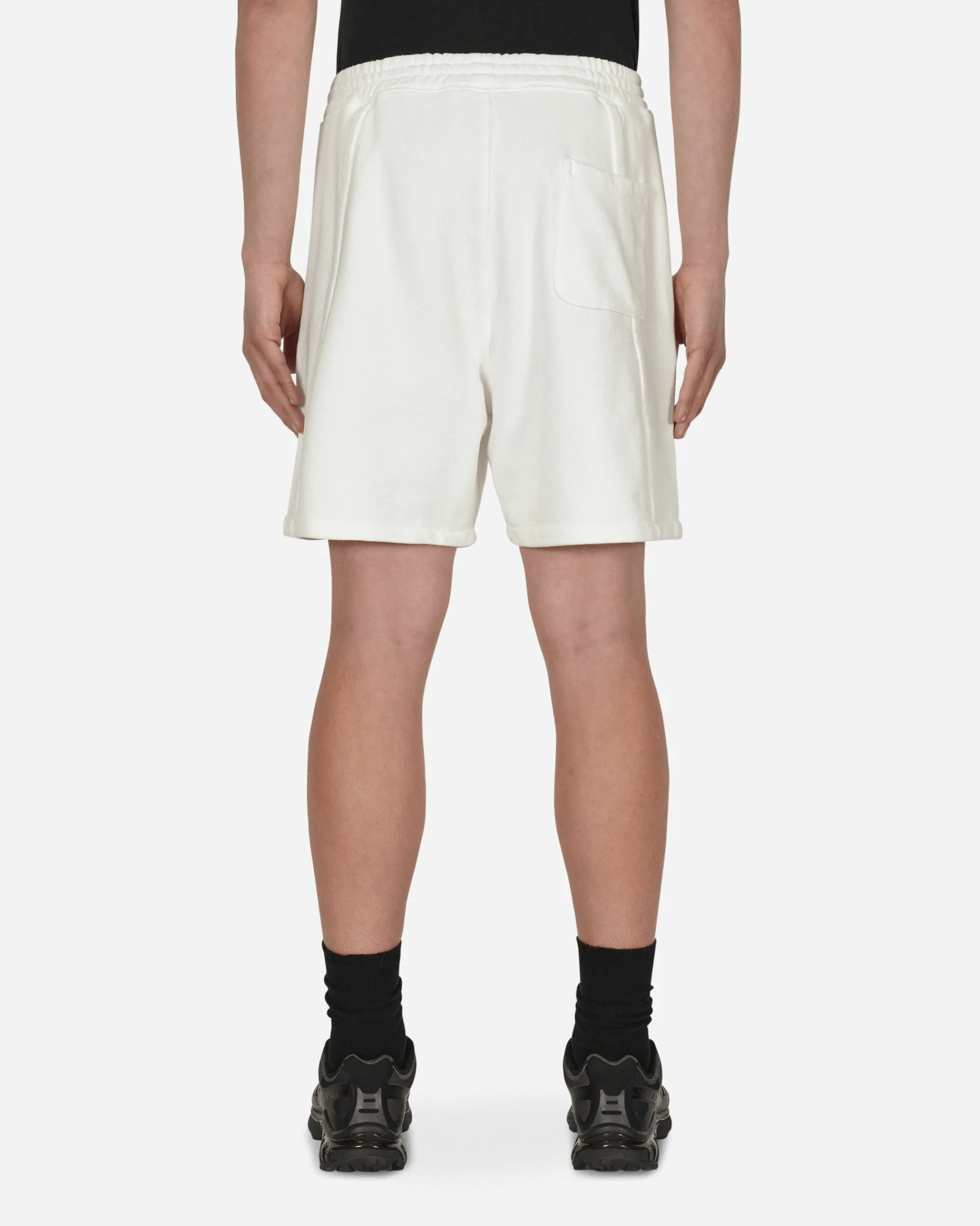 Slam Jam Shorts^Panel Boxy Shorts White
