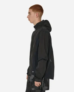 Reebok Coats And Jackets^Paneled Running Jacket Black