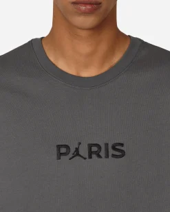 Nike Jordan T-Shirts^Paris Saint-Germain Wordmark T-Shirt Iron Grey