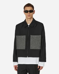 Song for the Mute Coats And Jackets^Patch Pocket Crop Jacket Black