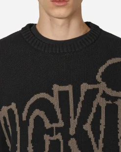 Fucking Awesome Knitwear^PBS Knit Sweater Black