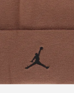 Nike Jordan Hats|Hats^Peak Satin Lined Beanie Archaeo Brown