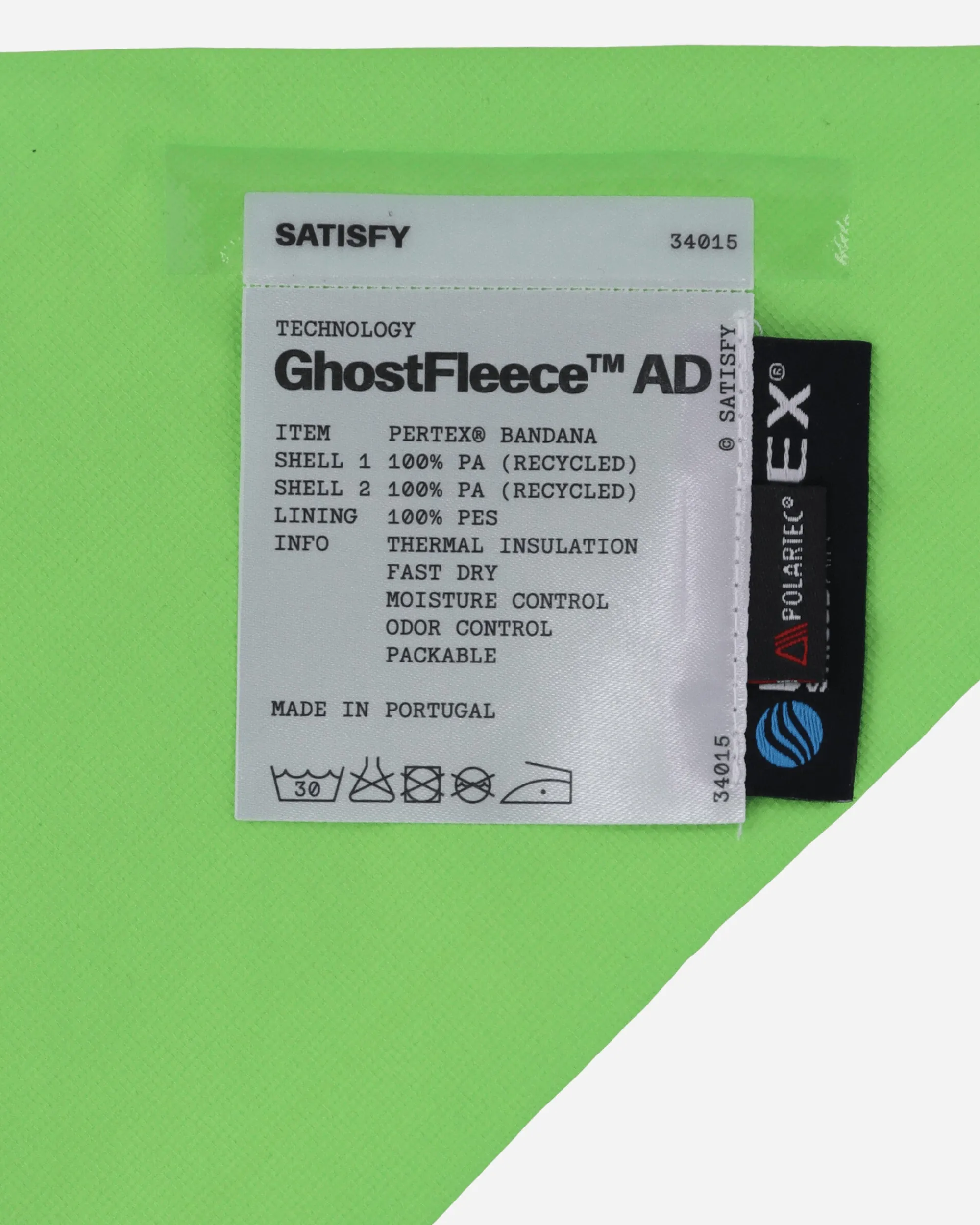 Satisfy Gloves And Scarves|Gloves And Scarves^Pertex GhostFleece AD Bandana Neon Green