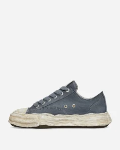 Maison MIHARA YASUHIRO Sneakers·Low|Sneakers^Peterson 23 OG Sole Over-Dyed Canvas Low Sneakers Black
