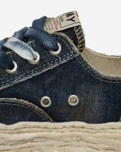 Maison MIHARA YASUHIRO Sneakers·Low|Sneakers^Peterson 23 OG Sole Washed Denim Low Sneakers Blue