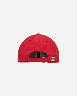 New Era Hats|Hats^Philadelphia Phillies Canvas Felt Logo Retro Crown 9FIFTY Strapback Red