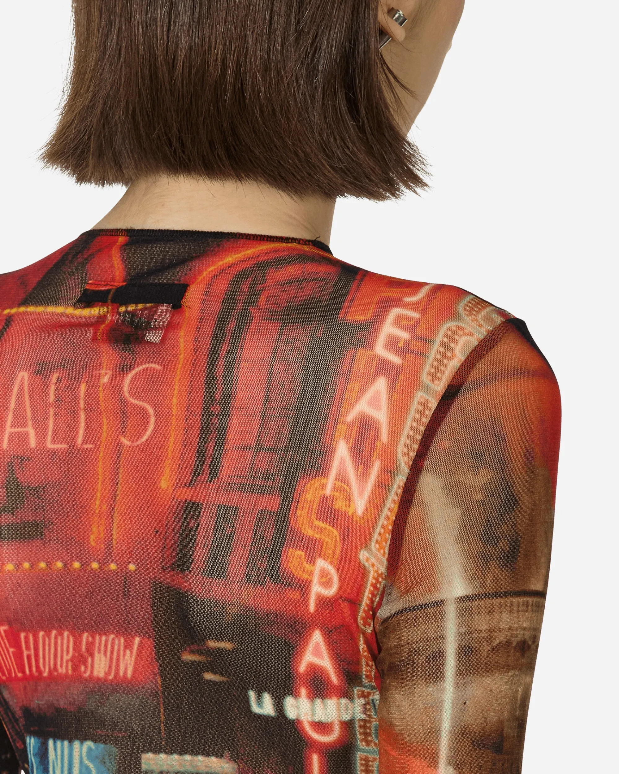 Jean Paul Gaultier T-Shirts^Pigalle Crop Top Red / Black