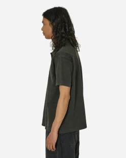 Stüssy T-Shirts^Pigment Dyed Pique Polo Black