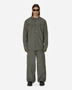 Bryan Jimenèz Shirts^Pilot Shirt Dry Grey