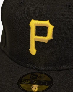 New Era Hats|Hats^Pittsburgh Pirates 59FIFTY Cap Black