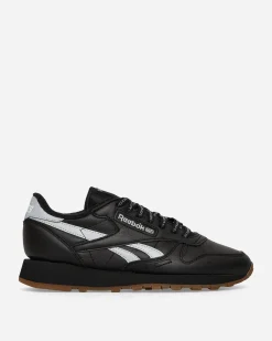 Reebok Sneakers·Low|Sneakers^PLACES+FACES Classic Leather Sneakers Black / Silver