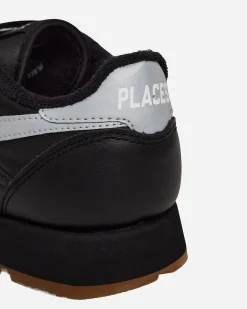 Reebok Sneakers·Low|Sneakers^PLACES+FACES Classic Leather Sneakers Black / Silver