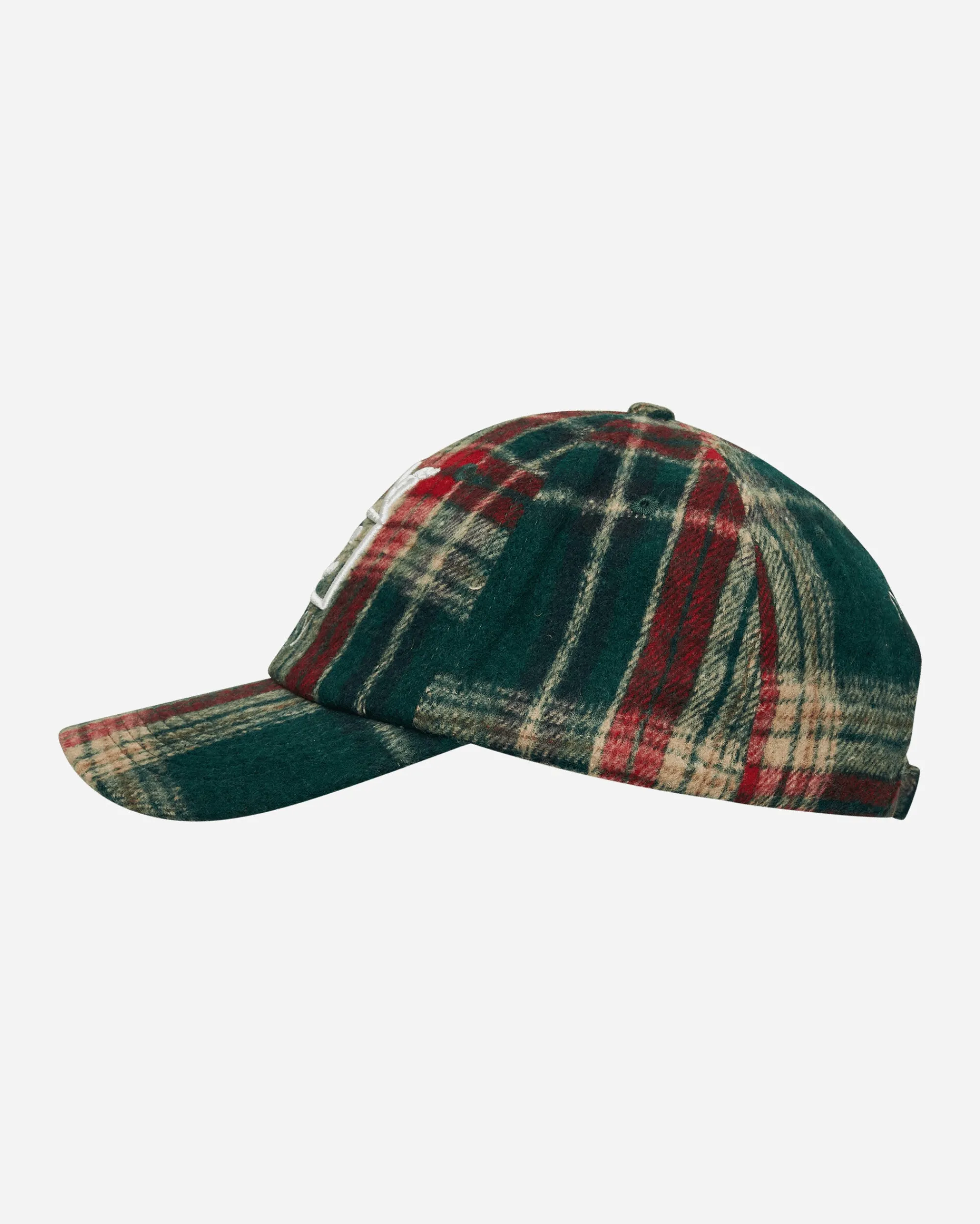 Nancy Hats|Hats^Plaid House 6-Panel Cap Green