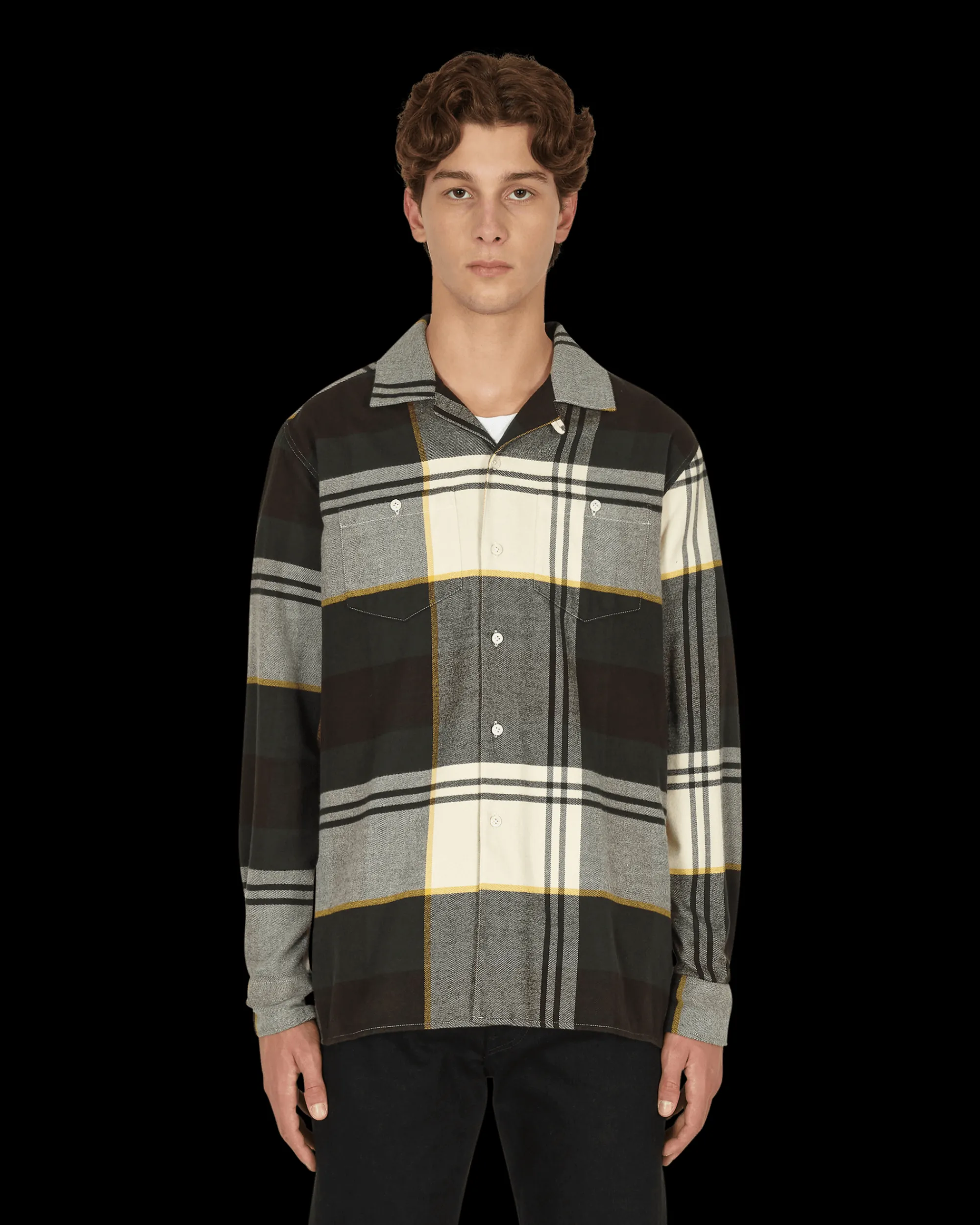 Noah Shirts^Plaid Lightweight Flannel Shirt Multicolor