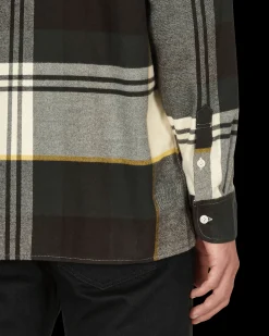 Noah Shirts^Plaid Lightweight Flannel Shirt Multicolor