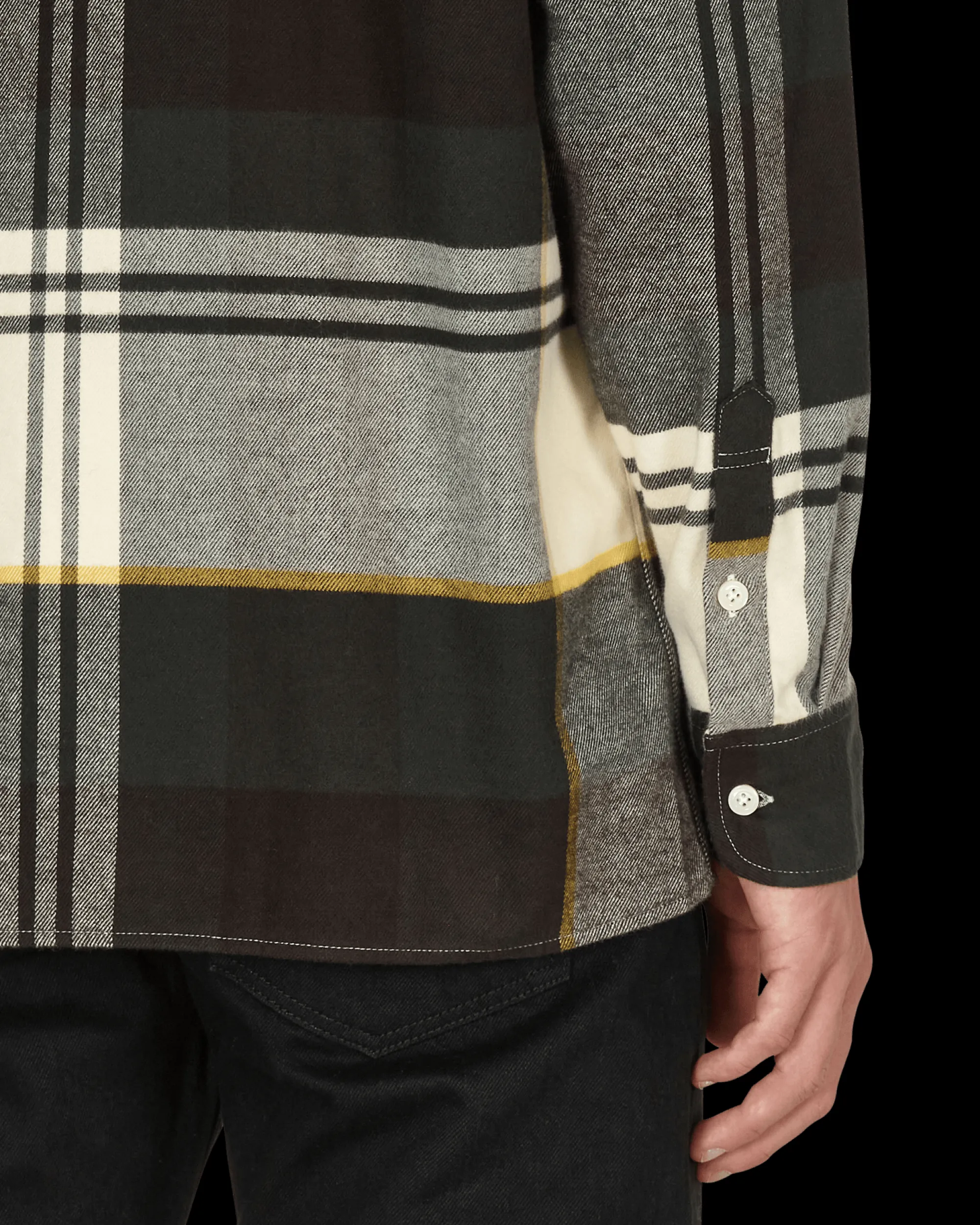 Noah Shirts^Plaid Lightweight Flannel Shirt Multicolor