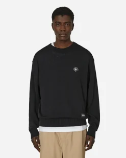 Neighborhood Knitwear^Plain Crewneck Sweater Black