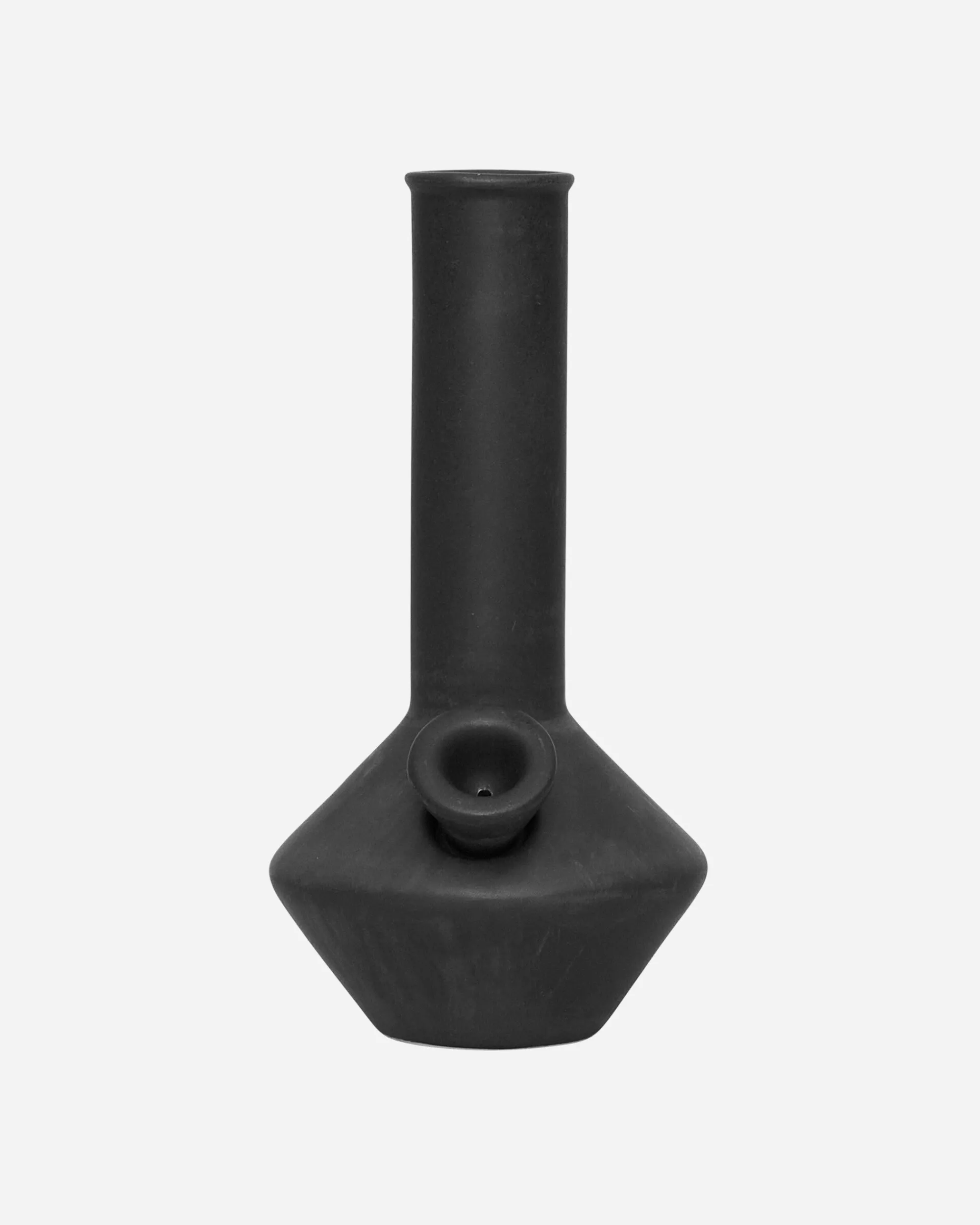 Summerland Ceramics High Times^Pleasure Point Bong Matte Black