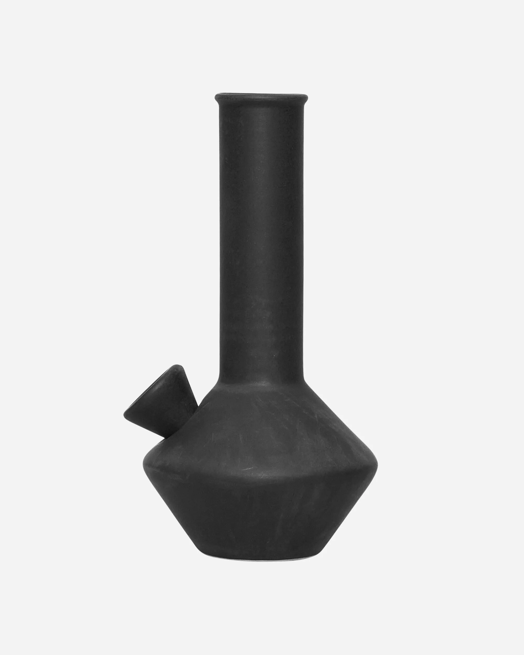 Summerland Ceramics High Times^Pleasure Point Bong Matte Black