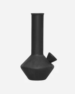 Summerland Ceramics High Times^Pleasure Point Bong Matte Black