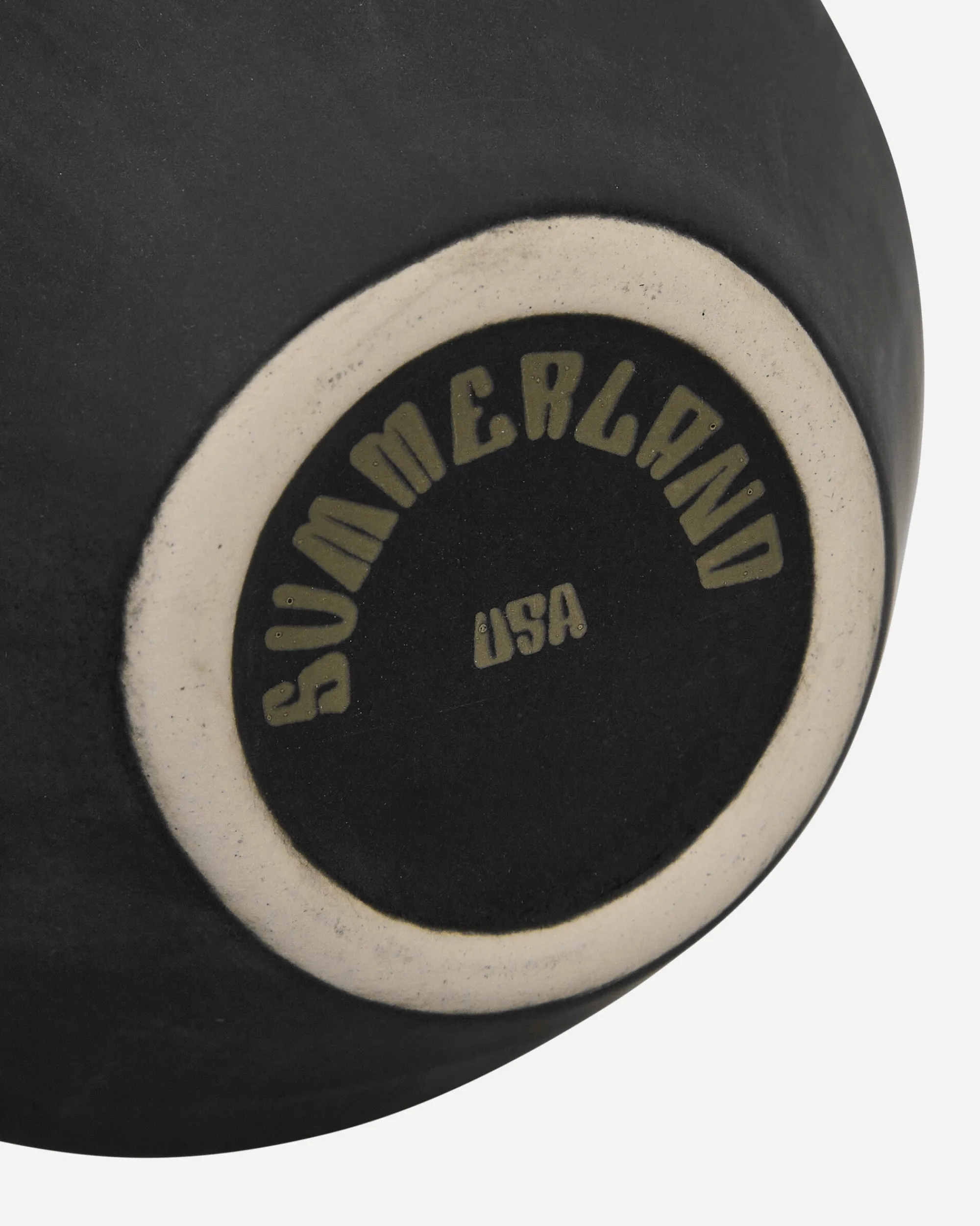 Summerland Ceramics High Times^Pleasure Point Bong Matte Black