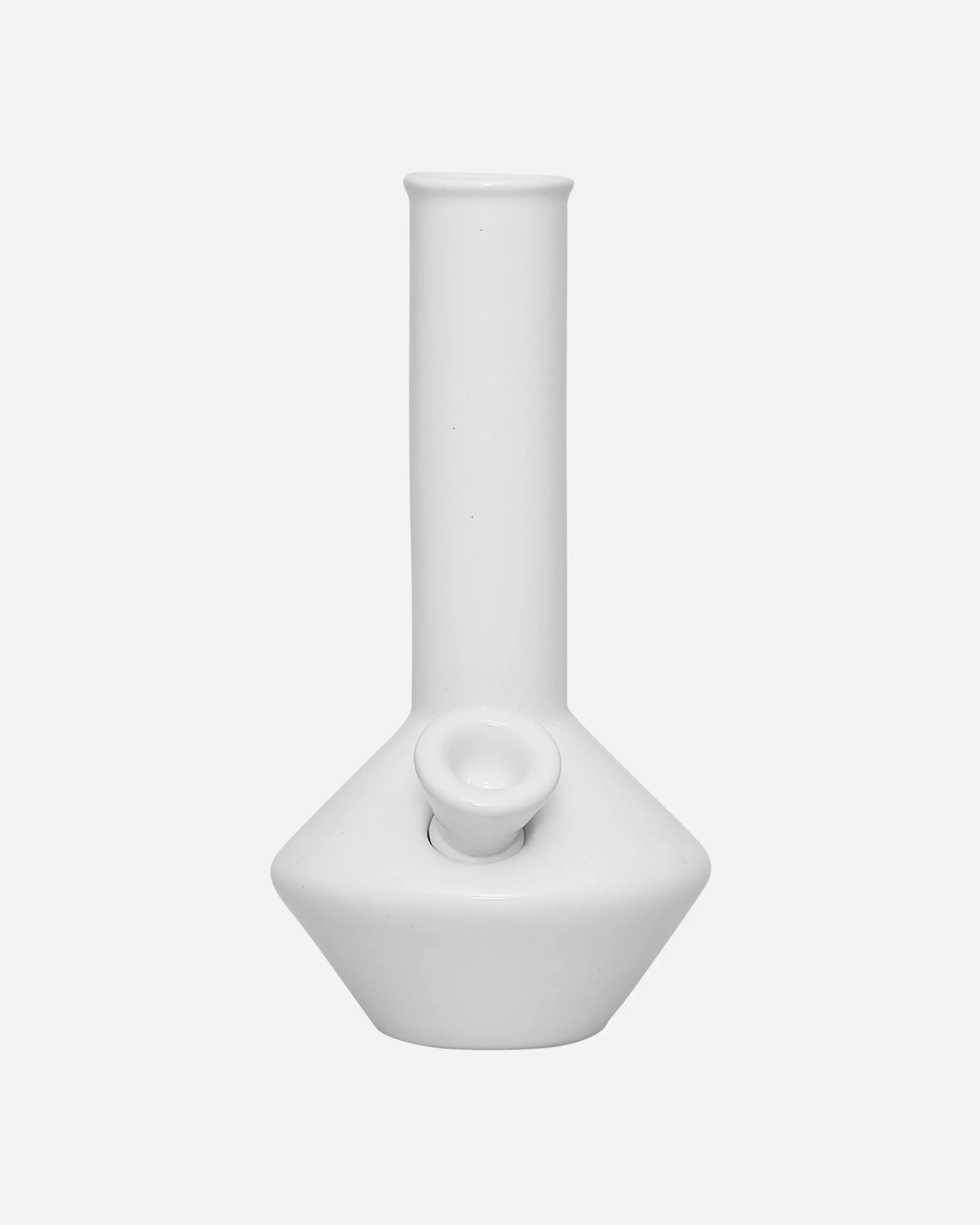 Summerland Ceramics High Times^Pleasure Point Bong White