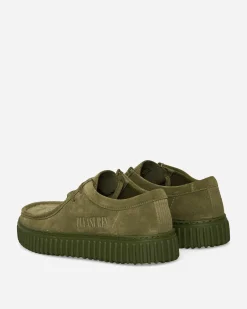 Clarks Classic Shoes^Pleasures Torhill Low Boots Green