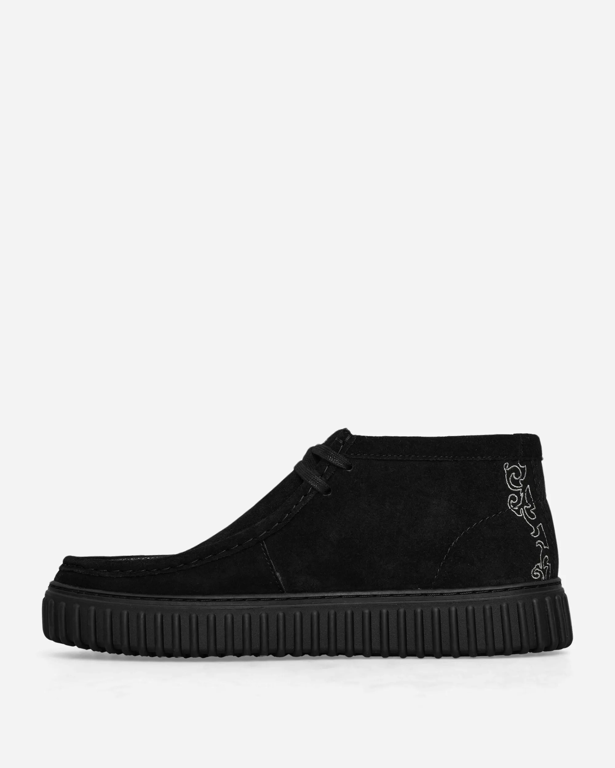 Clarks Classic Shoes^Pleasures Torhill Woven Boots Black