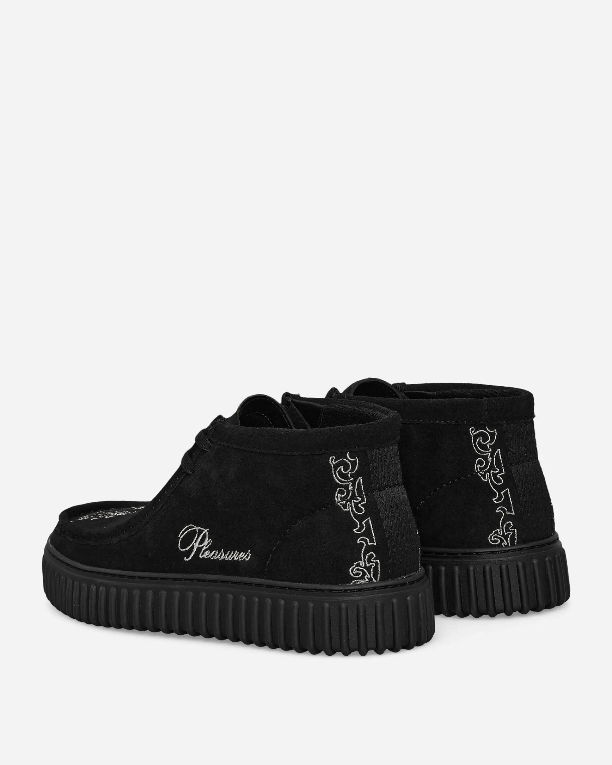 Clarks Classic Shoes^Pleasures Torhill Woven Boots Black
