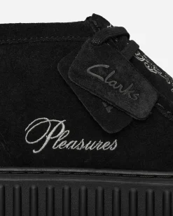 Clarks Classic Shoes^Pleasures Torhill Woven Boots Black