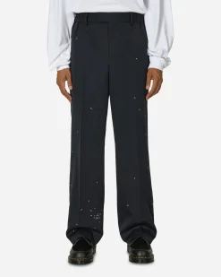Undercover Pants^Pleated Pants Dark Navy