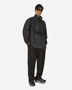 Awake NY Pants^Pleated Wool Pants Black