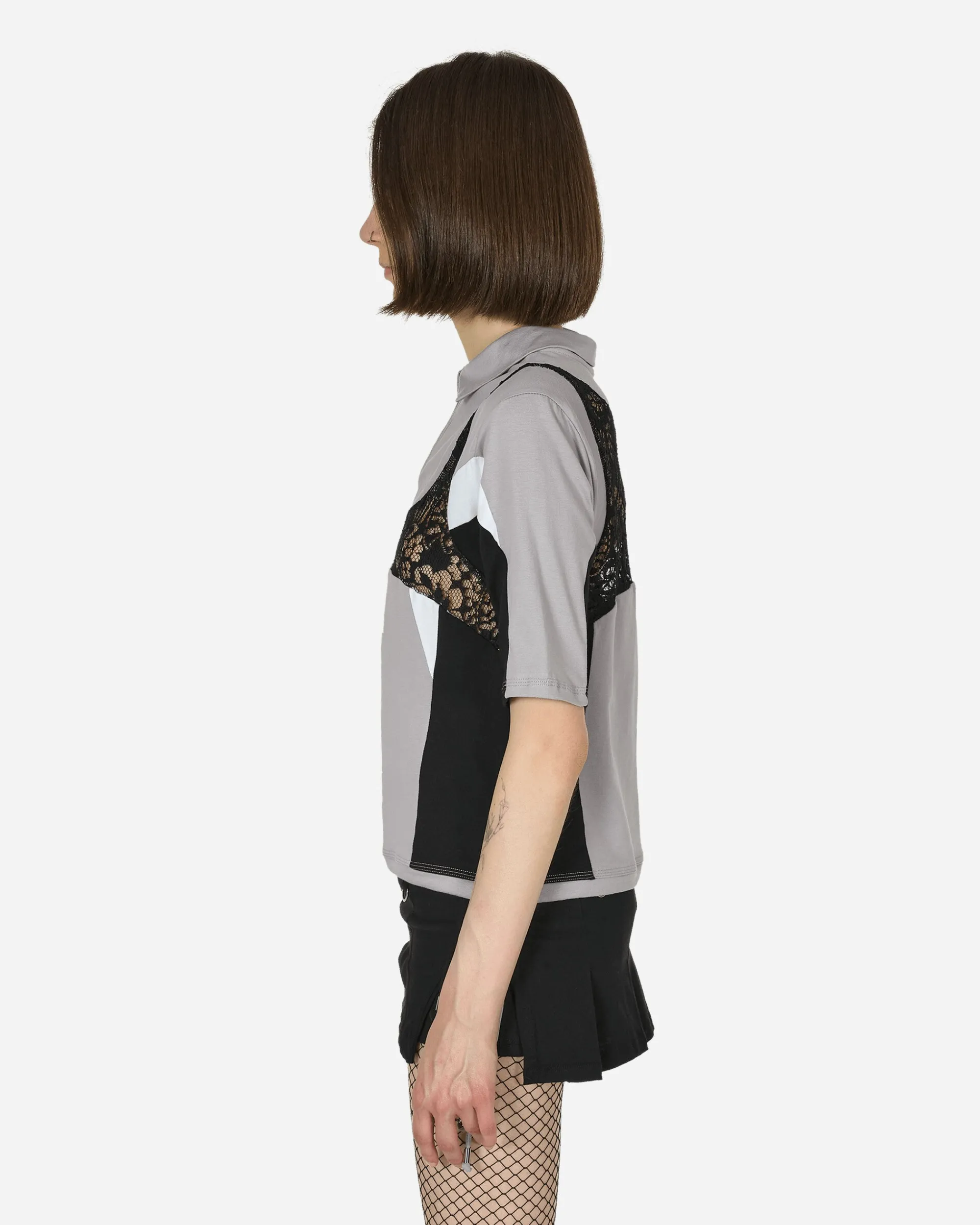 Toile Studios T-Shirts^Plug Lace Polo Grey