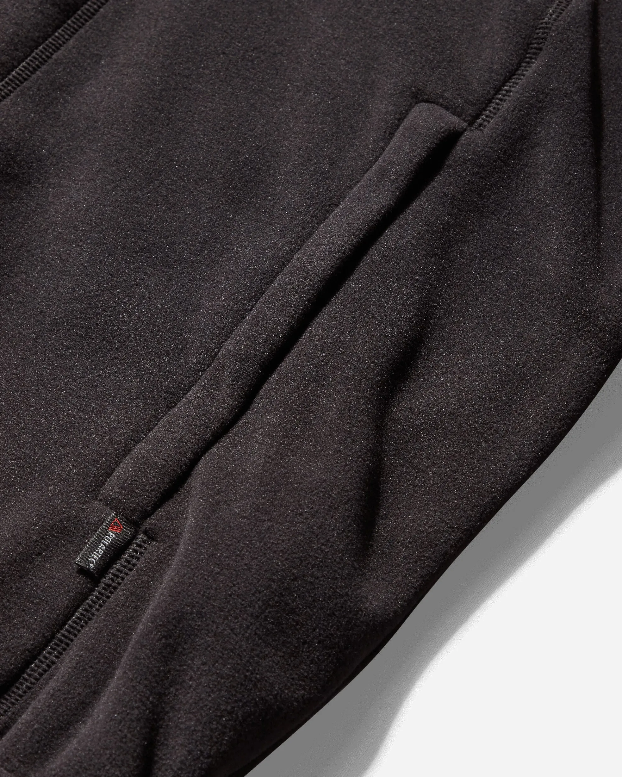GR10K Sweatshirts^Polartec Fleece Hoodie Black