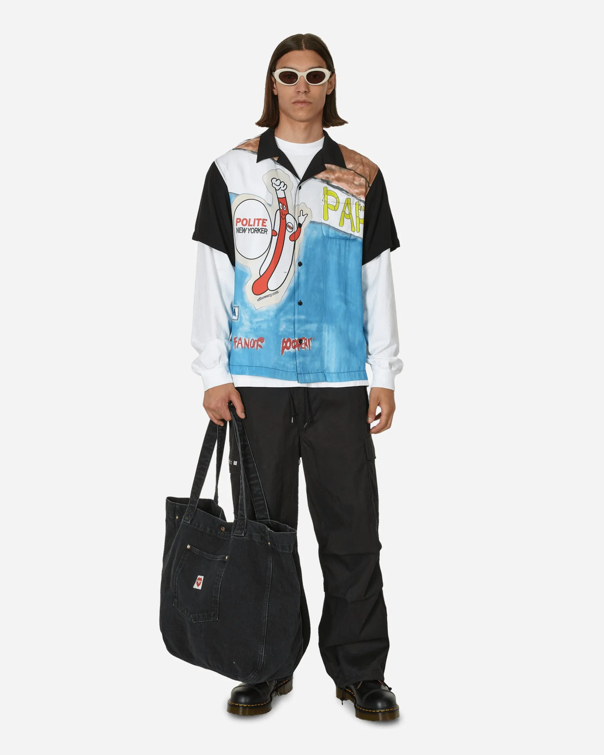 4 Worth Doing Shirts^Polite New Yorker Shirt Black