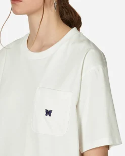 Needles T-Shirts^Poly Jersey T-Shirt White