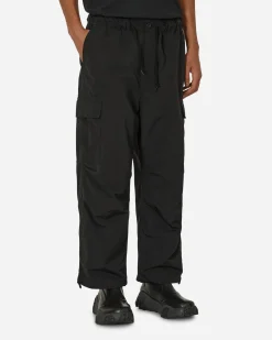 Comme Des Garçons Homme Pants^Polyester Cargo Pants Black